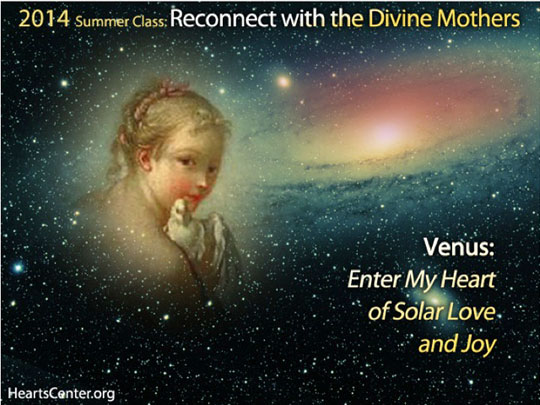 Venus: Enter My Heart of Solar Love and Joy