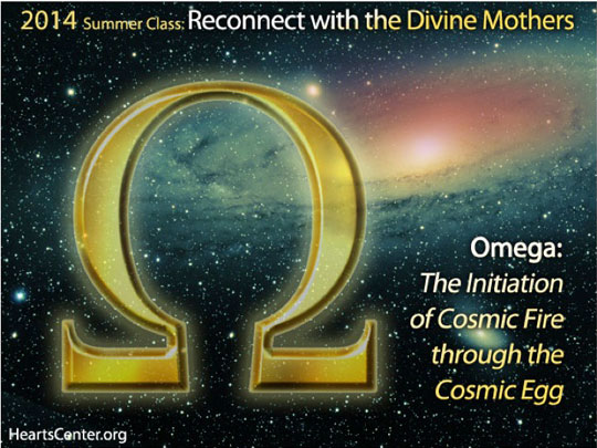 Omega: The Initiation of Cosmic Fire through the Cosmic Egg