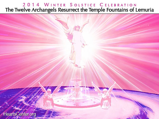 Archangel Chamuel and Archeia Charity Re-establish a Fountain of Light within Their Retreat over St. Louis
