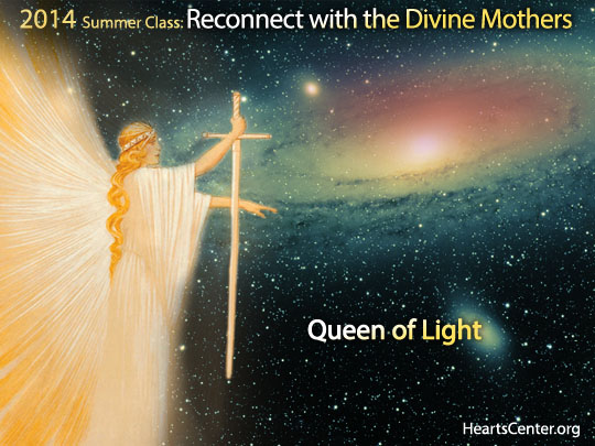 The Queen of Light, the Goddess of Purity and the Goddess of Light Infuse Us with the Wholeness and Holiness of Purity (video)
