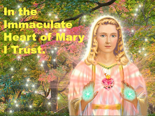 Prayer to the Immaculate Heart Of Mary Poster