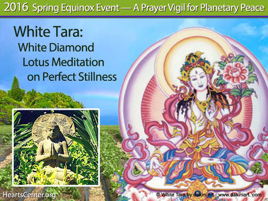 White Tara: White Diamond Lotus Meditation on Perfect Stillness 