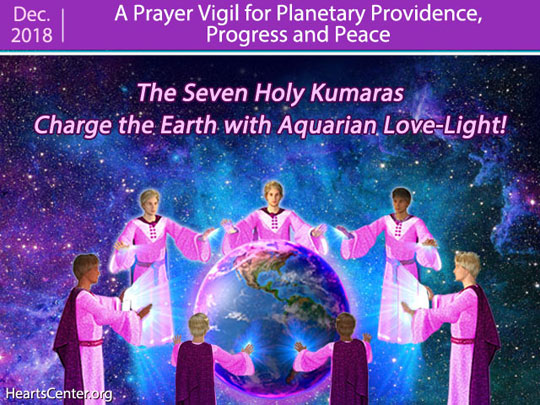 The Seven Holy Kumaras Charge the Earth with Aquarian Love-Light! (VIDEO)