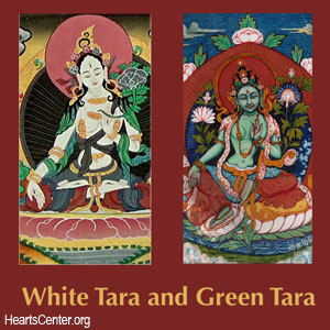Aspects of the Divine Mother: White Tara and Green Tara (VIDEO)