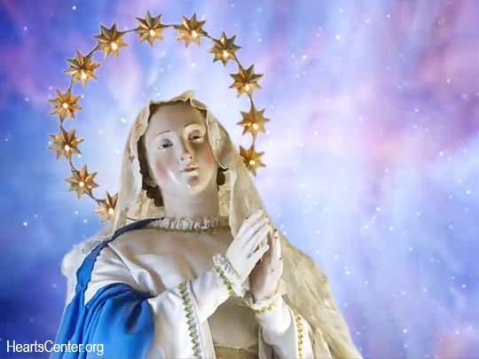 Mother Mary Blesses Us with Healing Love-Light