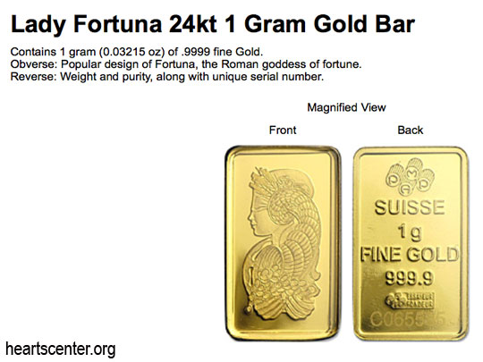 Fortuna  Blesses the Fortuna Gold Bars (VIDEO)