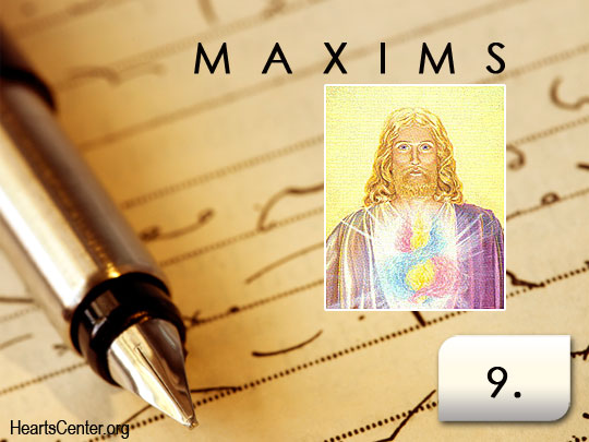 Jesus' Maxims