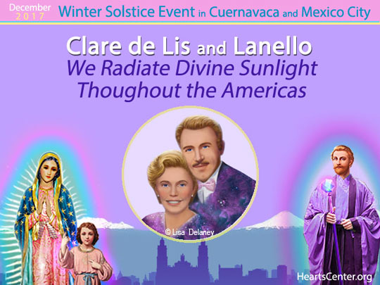 Lanello and Clare de Lis: We Radiate Divine Sunlight Thoughout the Americas (VIDEO)