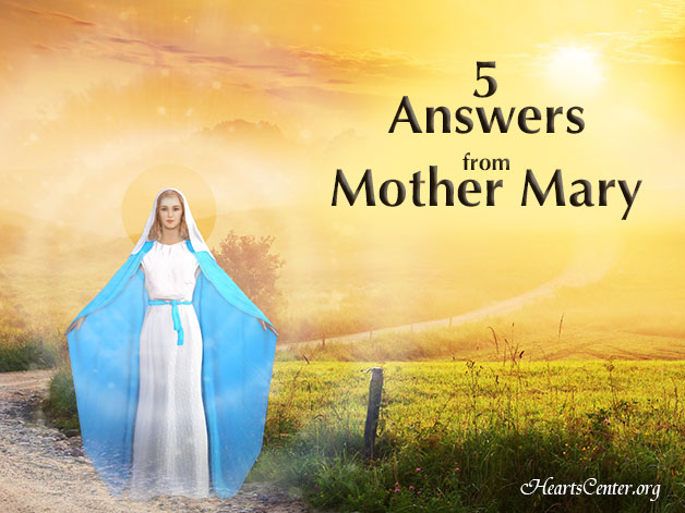 Mother Mary Darshan - Re-enter Your Divine Childlike State to Rise Above Challenges and Resolve Problems (VIDEO)