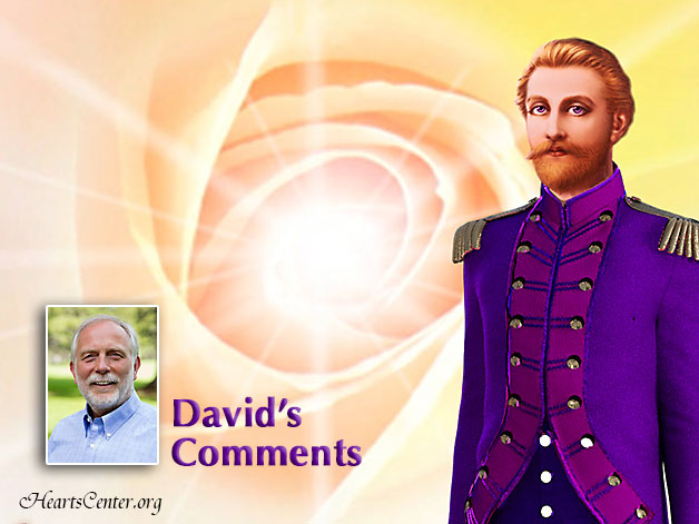 David's Comments after Saint Germain's HeartStream (VIDEO)