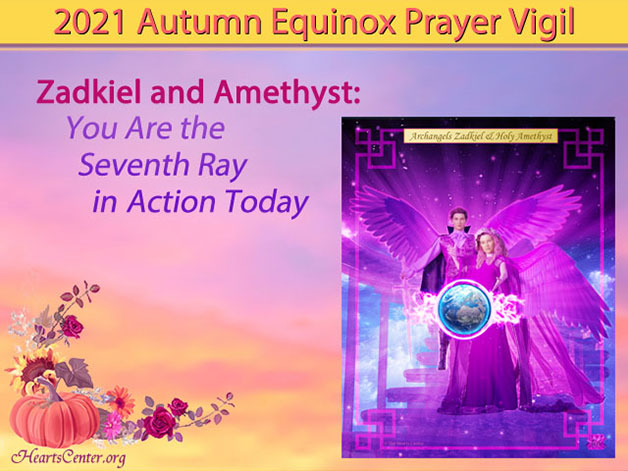 Zadkiel and Amethyst: You Are the Seventh Ray in Action Today (VIDEO)