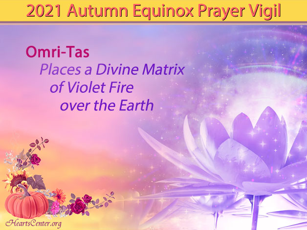 Omri-Tas Places a Divine Matrix of Violet Fire over the Earth (VIDEO)