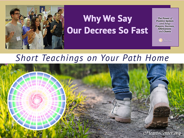 Why We Say Our Decrees So Fast (VIDEO)