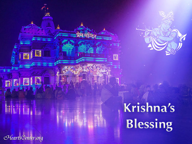 Krishna Blesses Us after Kirtan (VIDEO)