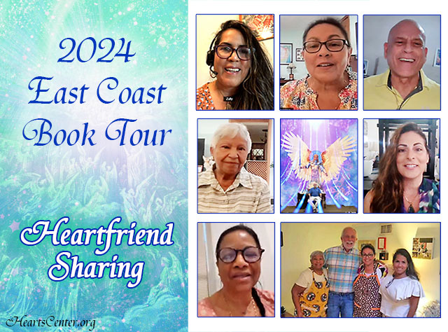 2024 East Coast Book Tour Heartfriend Sharing