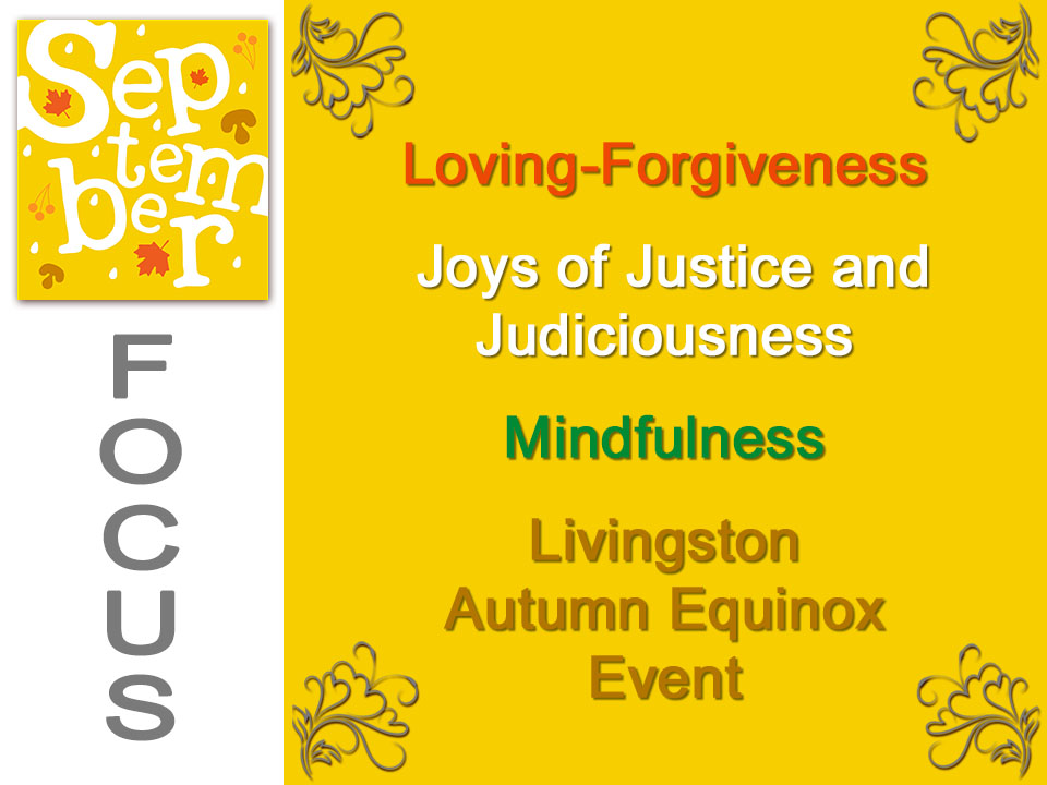 September - Autumn Equinox Event, West Coast Tour, & Chicago Event