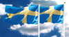 Two Swedish Flags