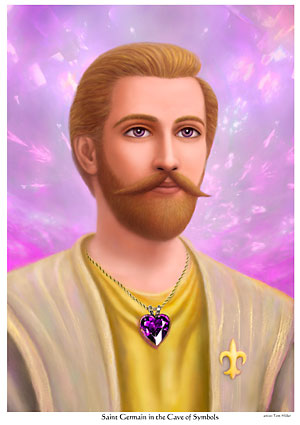 Master Saint Germain the Master of Seventh Ray