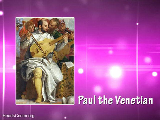 Paul the Venetian Chohan of the Third Ray Ascended Master